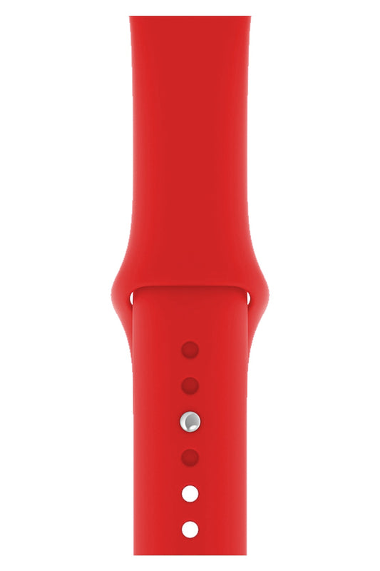 Apple Watch Silicone Sport Band Red