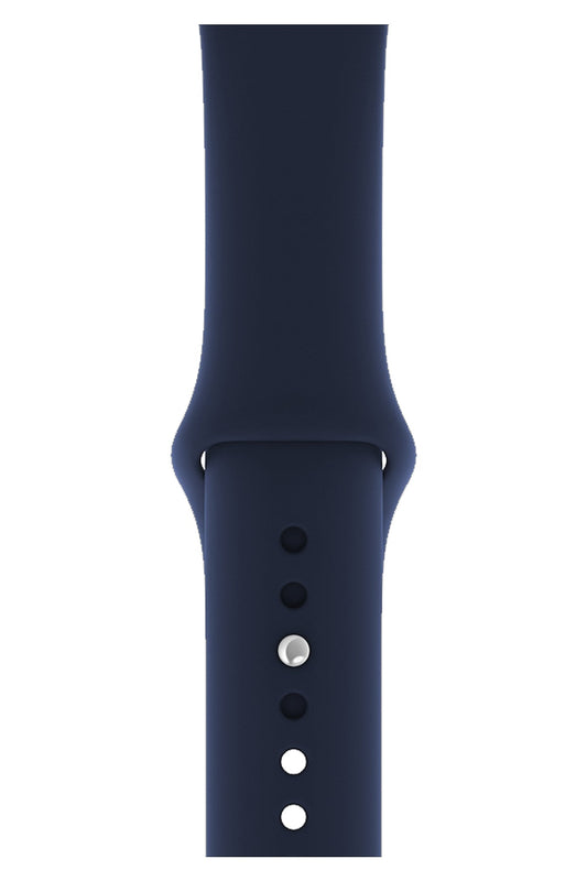 Apple Watch Silicone Sport Band Deep Blue