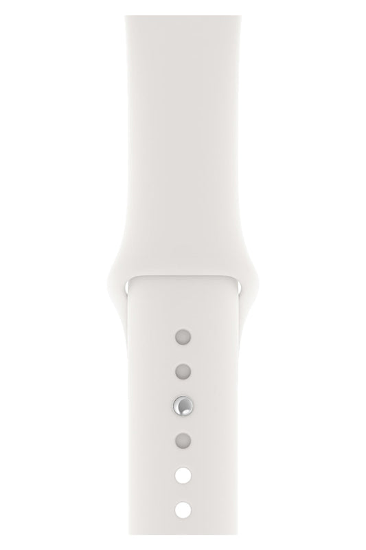 Apple Watch Silicone Sport Band White