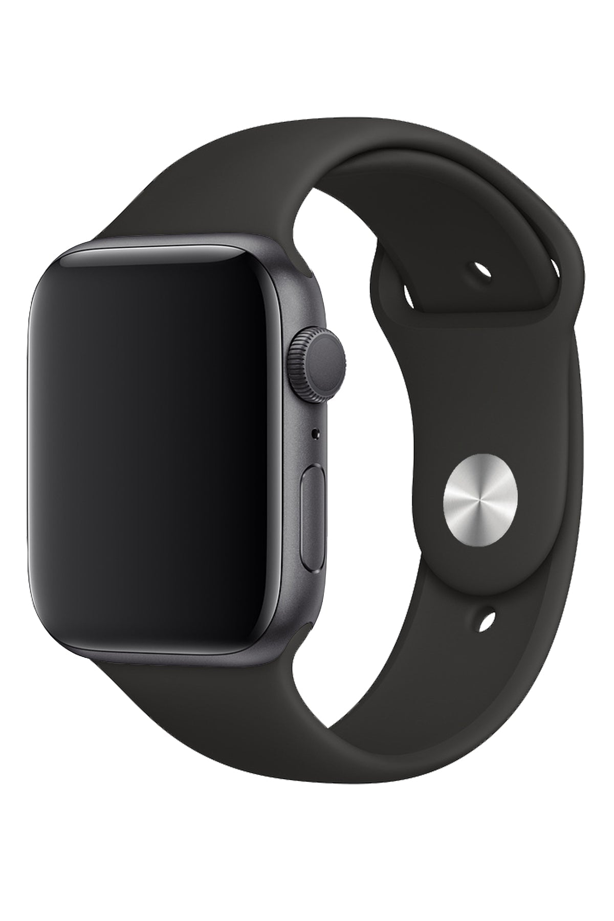 Apple Watch Silicone Sport Band Black