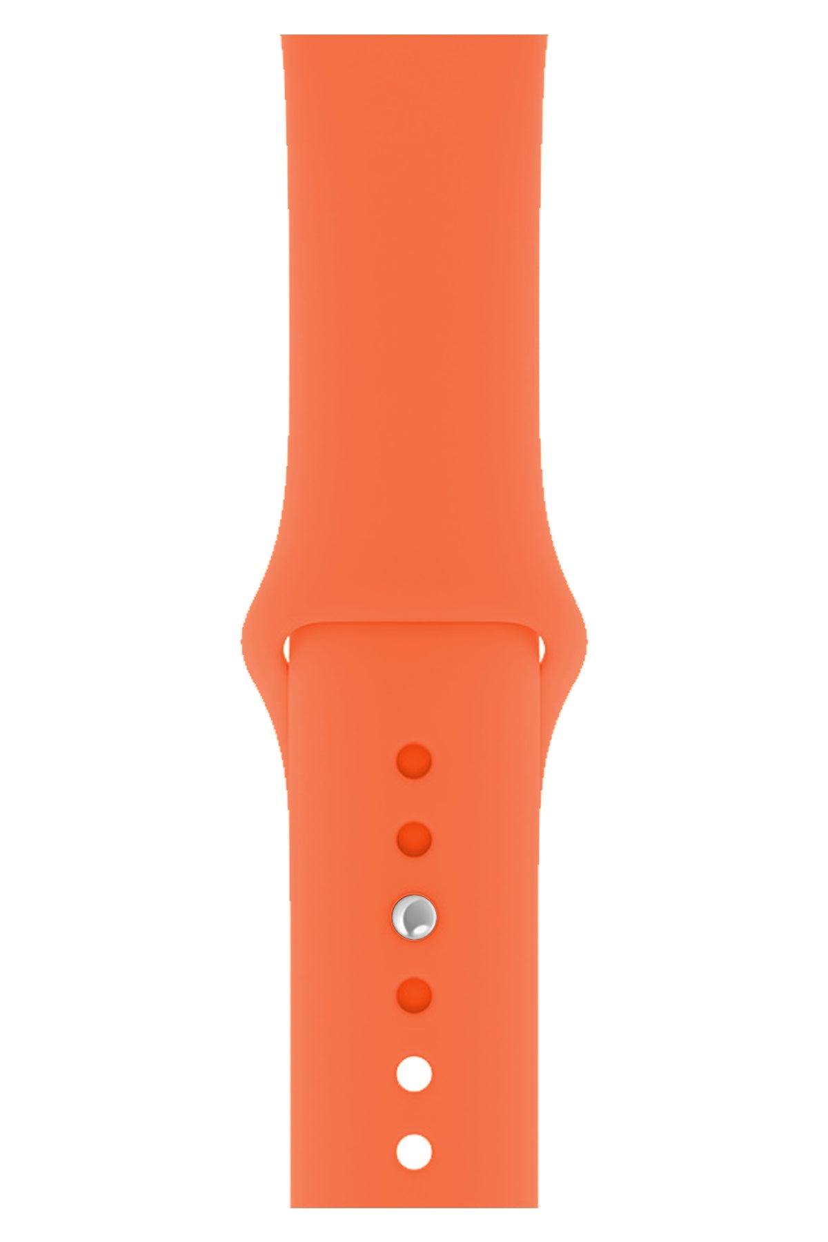 Apple Watch Silicone Sport Band Orange