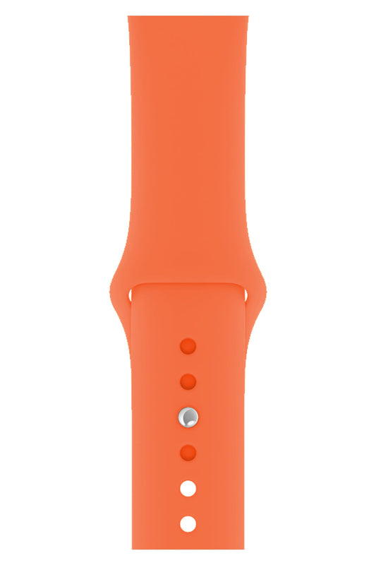 Apple Watch Silicone Sport Band Orange