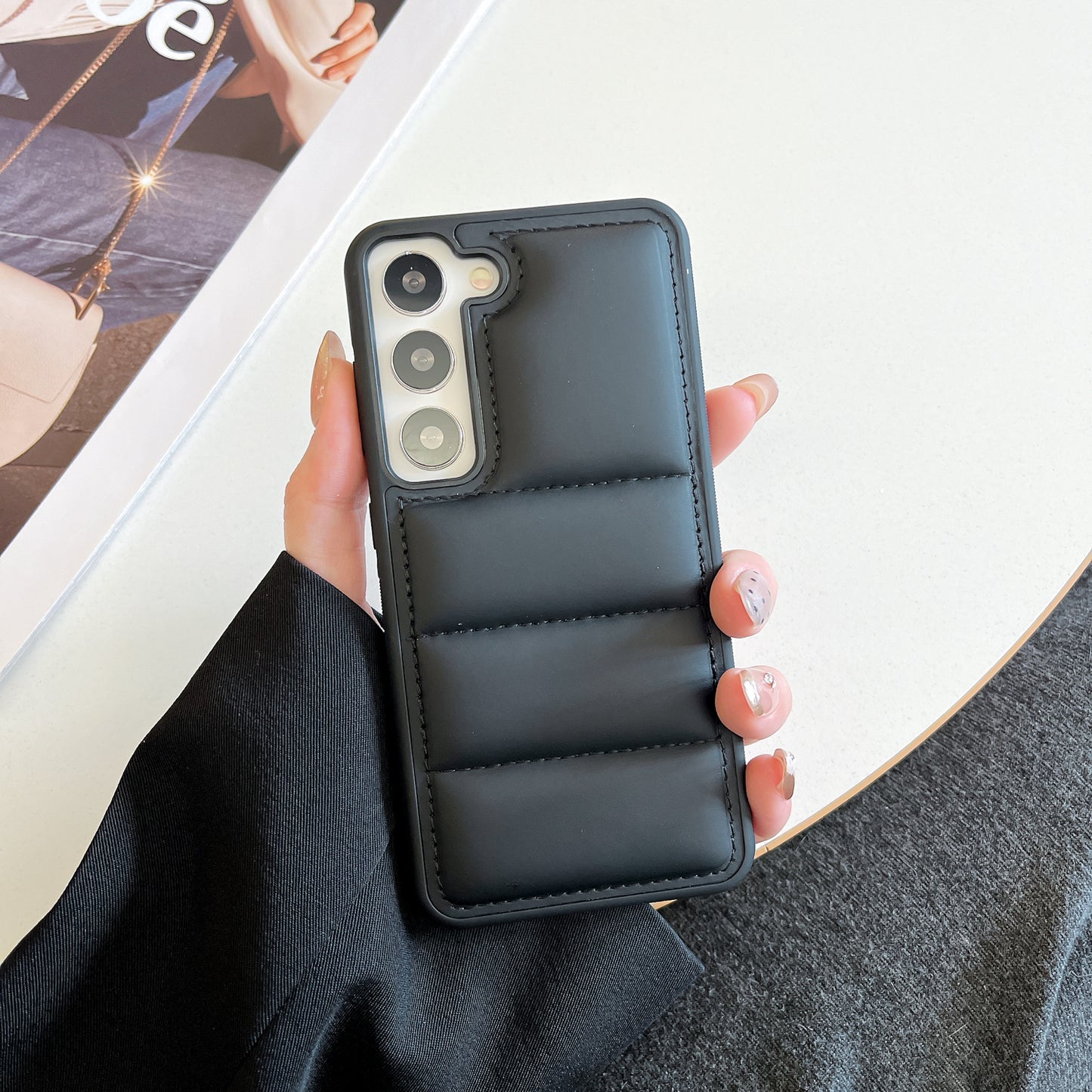 Jacket Soft Silicone Samsung Case