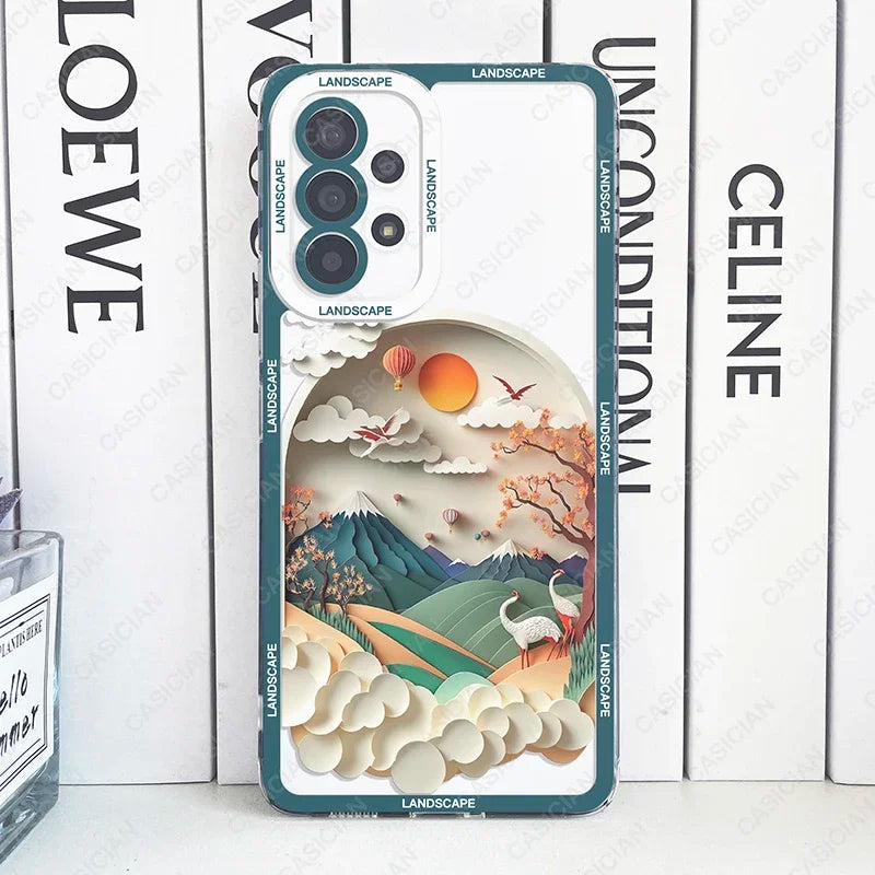 Printing Landscape Mountain Phone Case