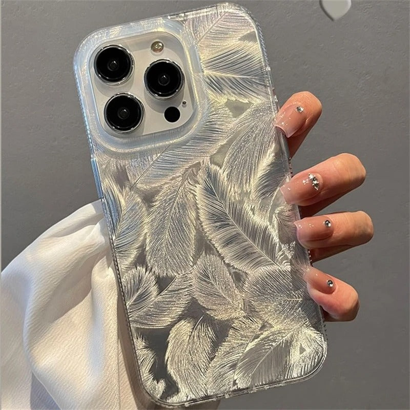 Feather Pattern Phone Cases