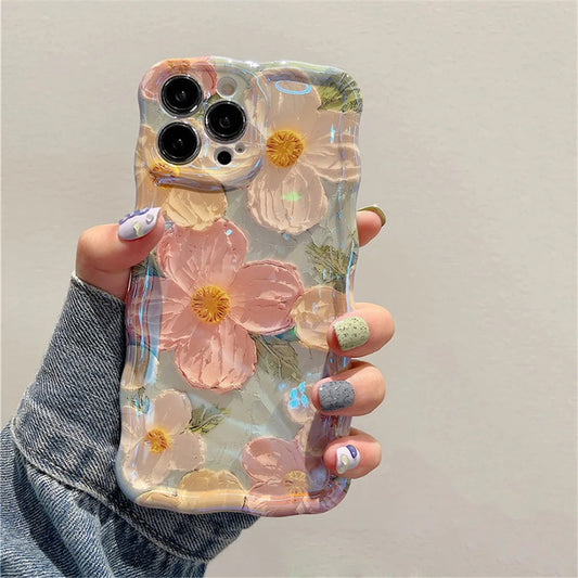 Oil Painting Flower Phone Cases