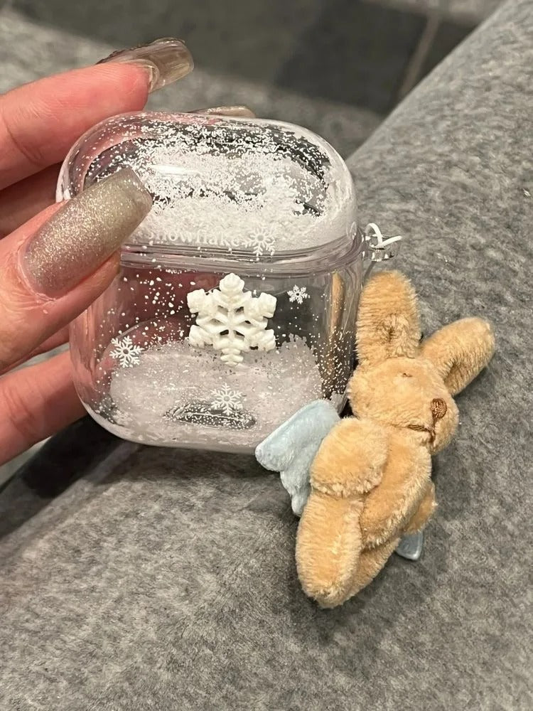 Snow Globe AirPods Case