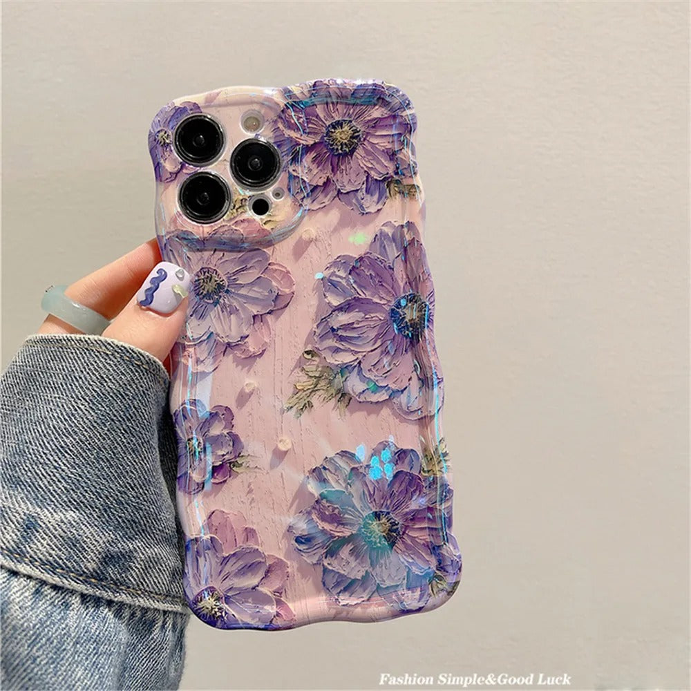 Oil Painting Flower Phone Cases