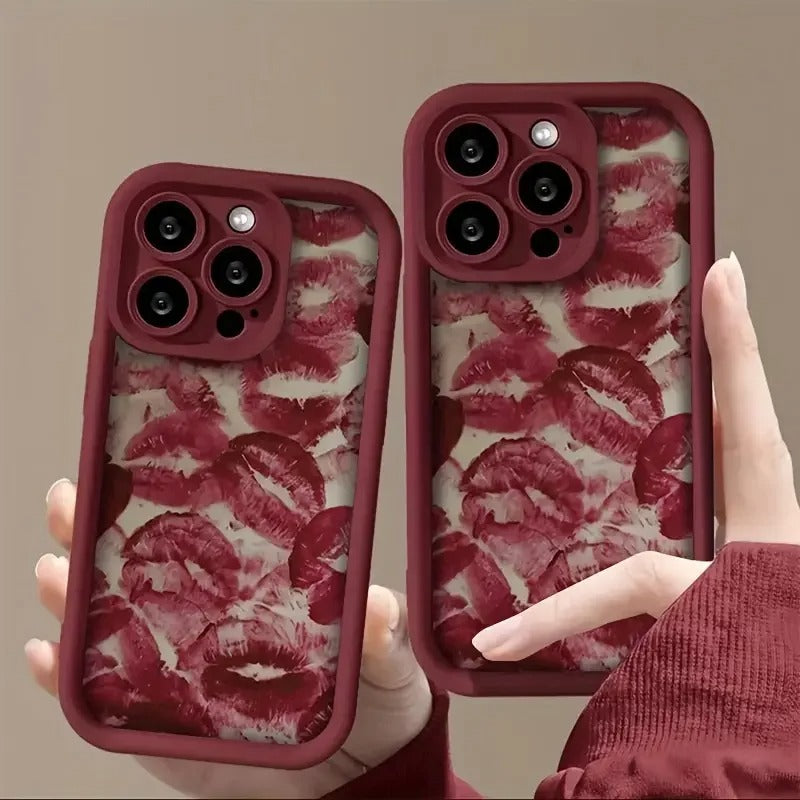 Red Lip Phone Cases