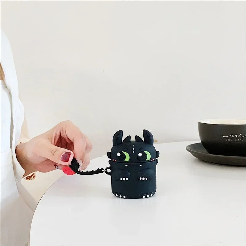 Cartoon Dragon AirPods Case