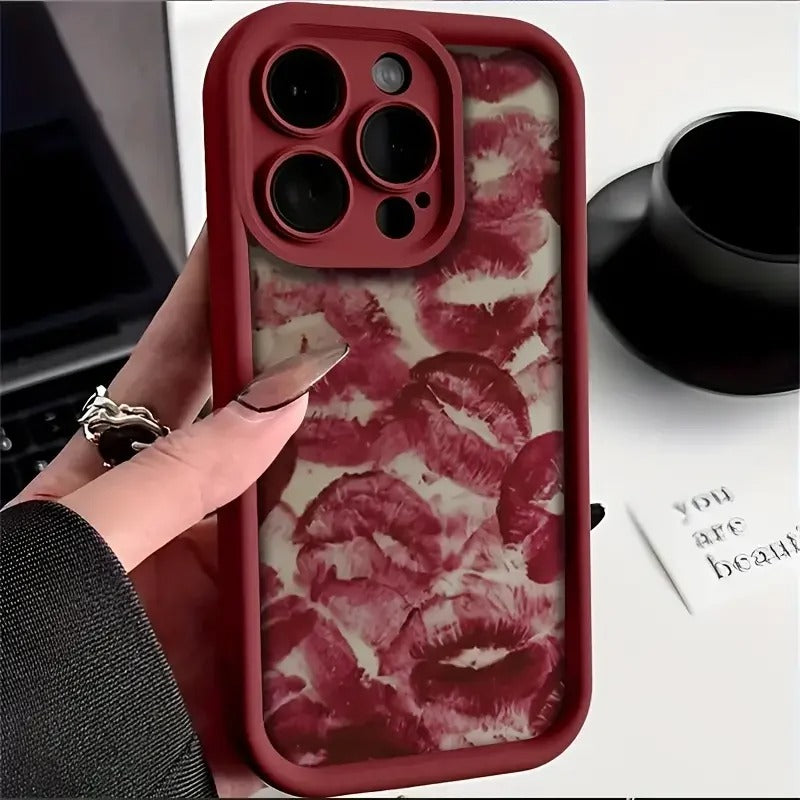 Red Lip Phone Cases