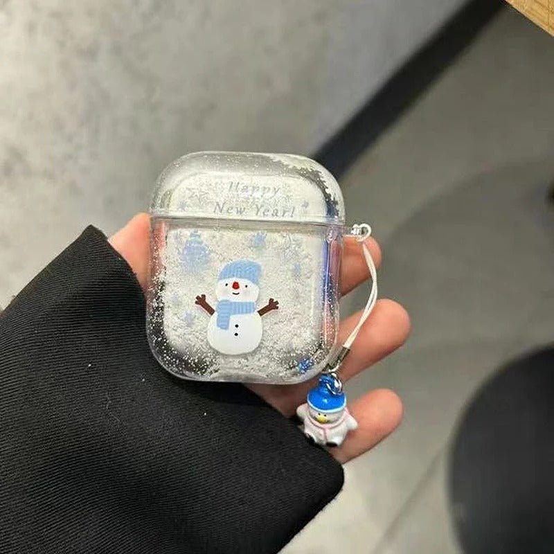 Snow Globe AirPods Case