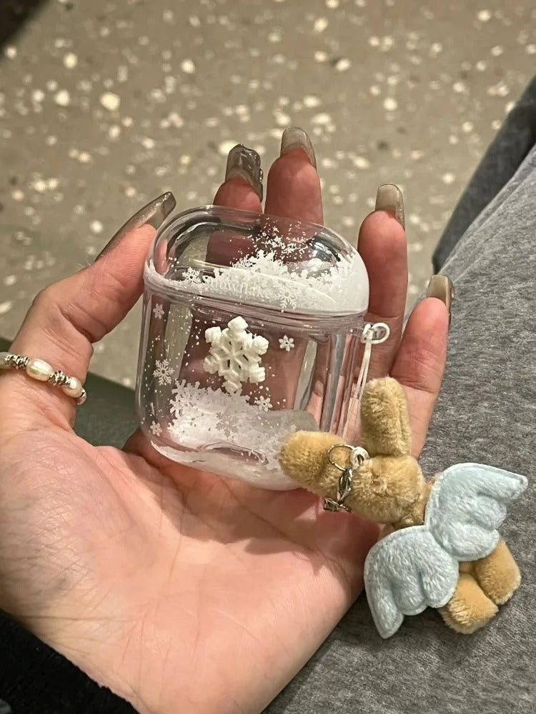 Snow Globe AirPods Case