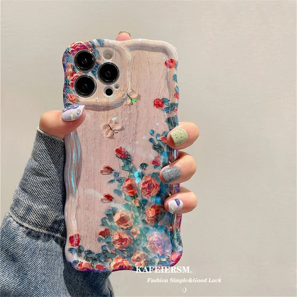 Oil Painting Flower Phone Cases