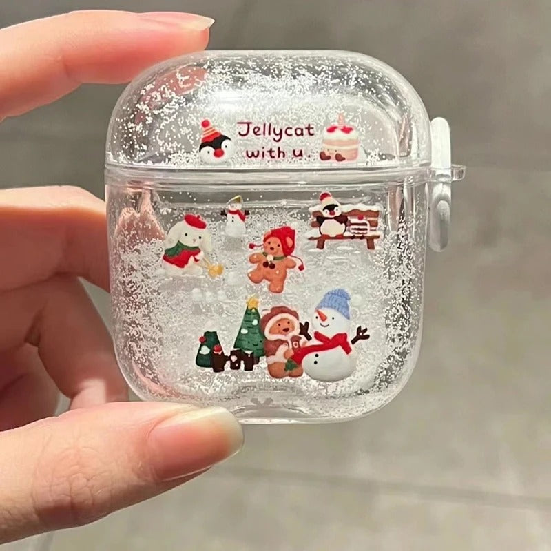 Snow Globe AirPods Case