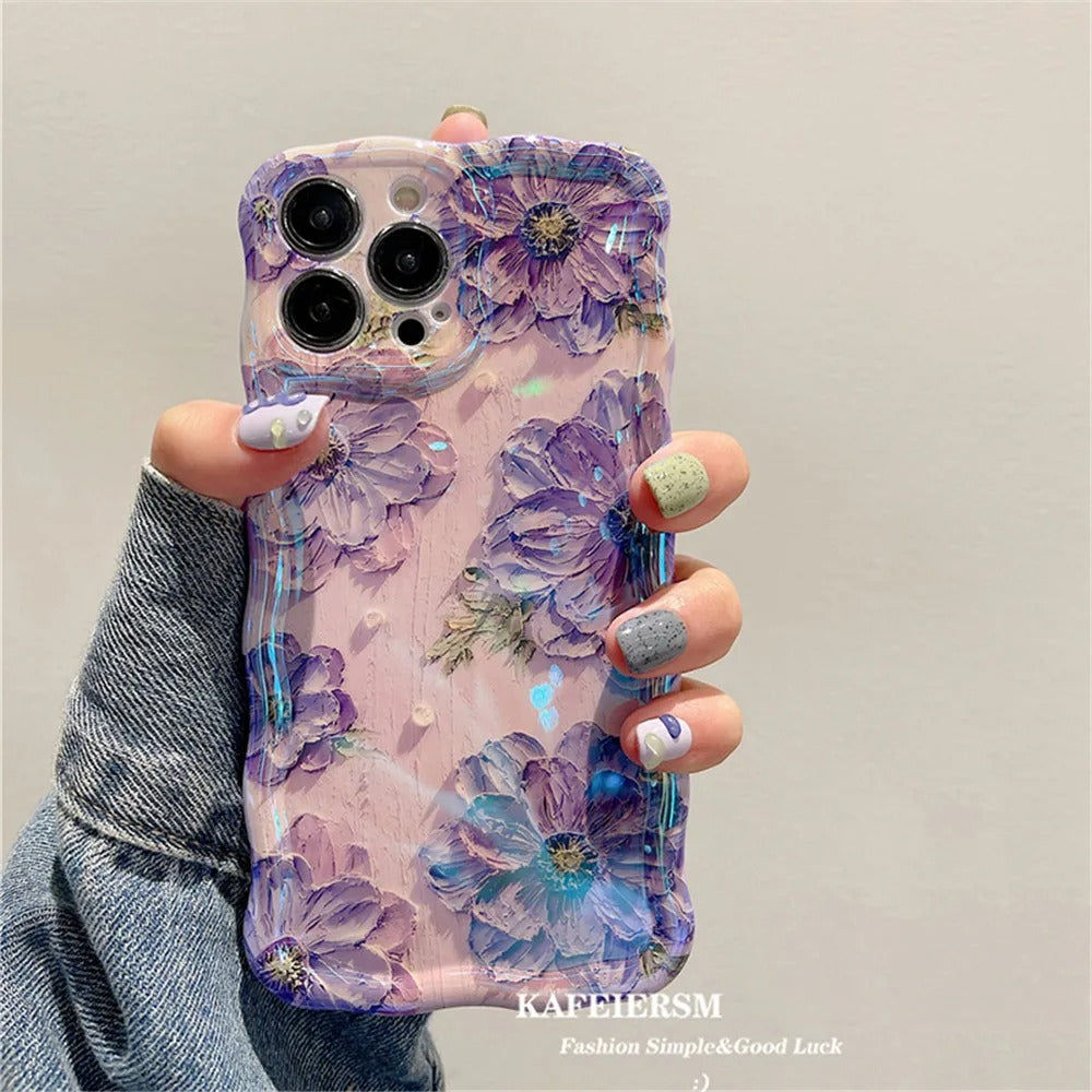 Oil Painting Flower Phone Cases